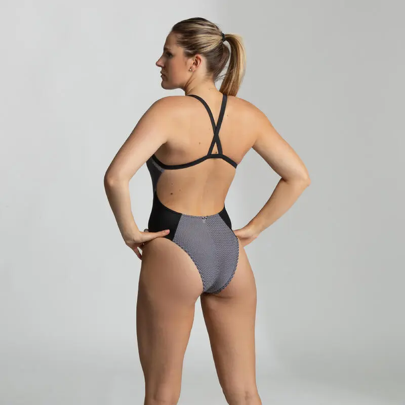 Nabaiji Bañador Natación Mujer Lexa XP Line Blanco - Imagen 2
