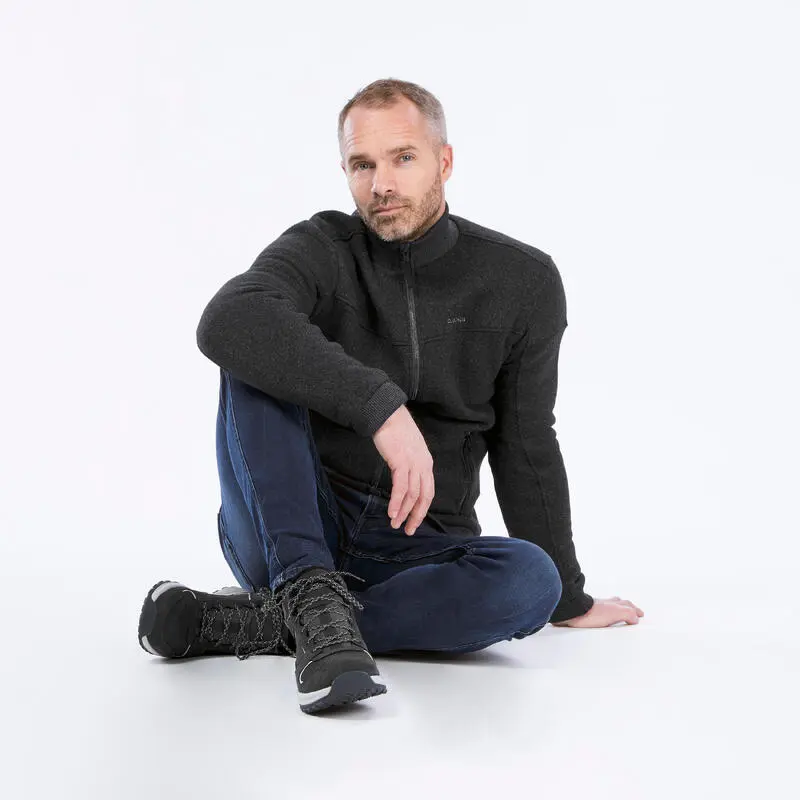 Botas De Nieve Y Apreski De Piel Impermeables Hombre Quechua SH100 X-Warm - Imagen 5