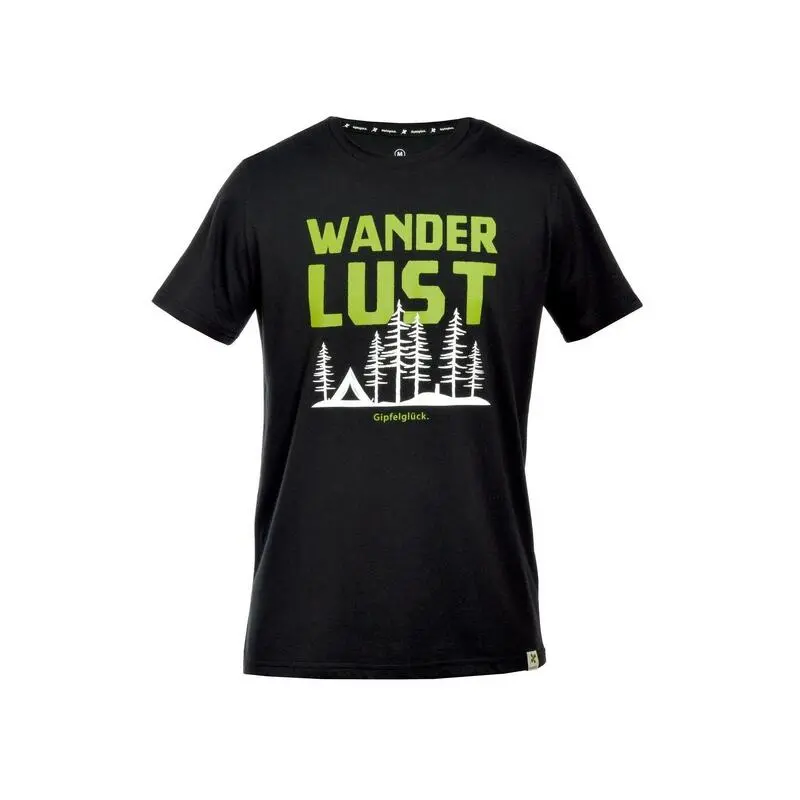 GIPFELGLÜCK Camiseta Casual De Exterior Para Hombre, Hecha De Algodón Orgánico