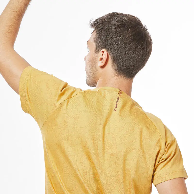Camiseta De Escalada Y Montaña Manga Corta Hombre Simond Vertika - Imagen 4
