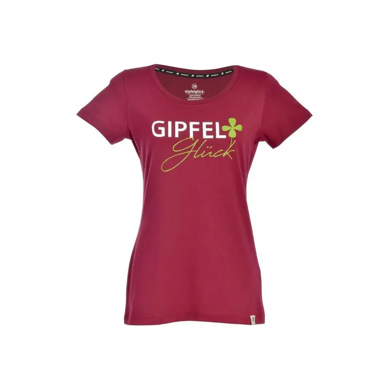 GIPFELGLÜCK Camiseta De Exterior Para Mujeres, Algodón Orgánico