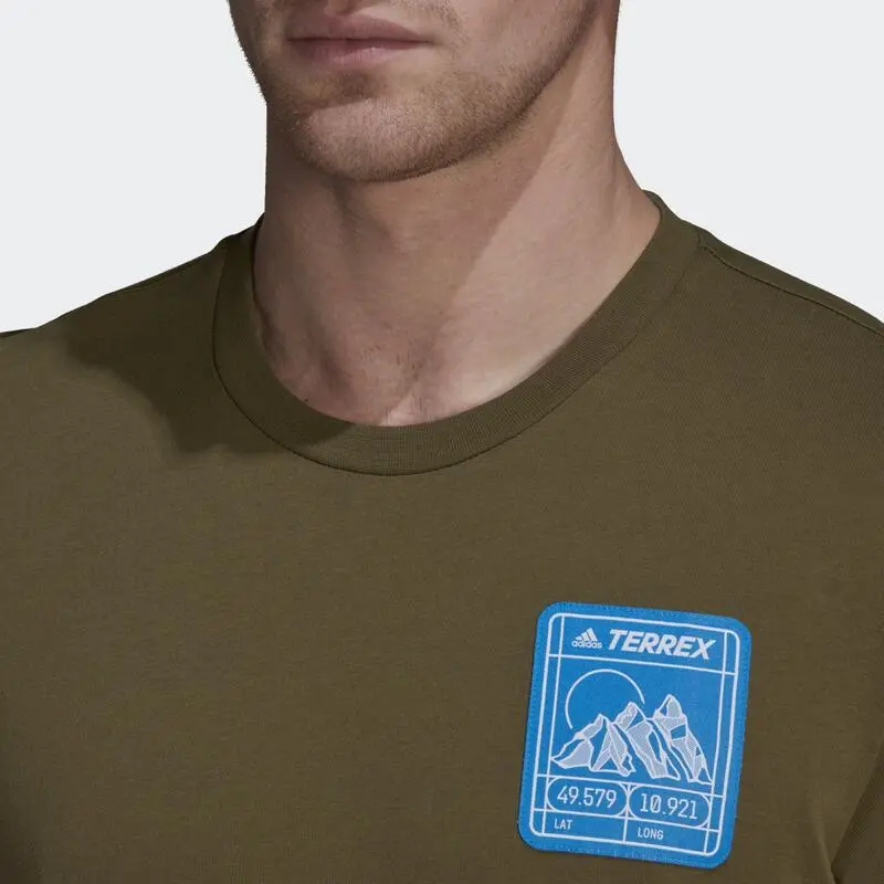 ADIDAS Camiseta Terrex Patch Mountain Graphic - Imagen 5