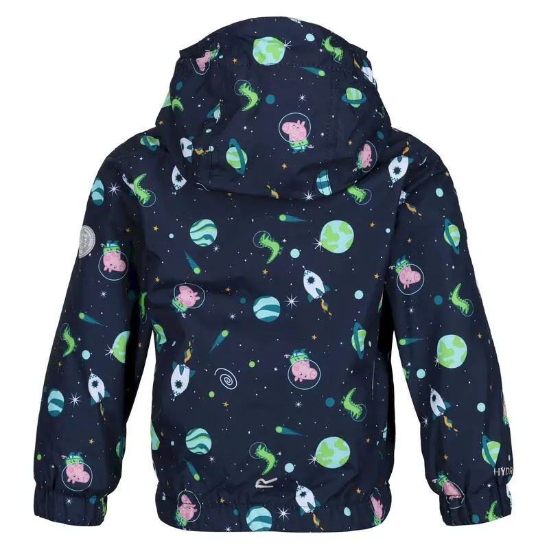 Regatta Chaqueta Acolchada Muddy Puddle Cosmic Peppa Pig Para Niños/Niñas Marino - Imagen 2