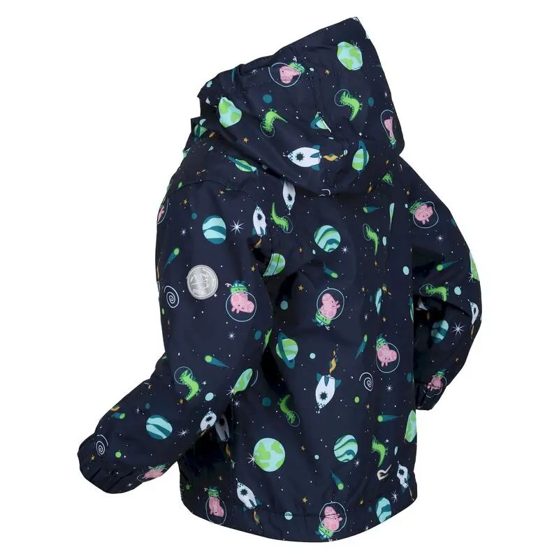 Regatta Chaqueta Acolchada Muddy Puddle Cosmic Peppa Pig Para Niños/Niñas Marino - Imagen 3