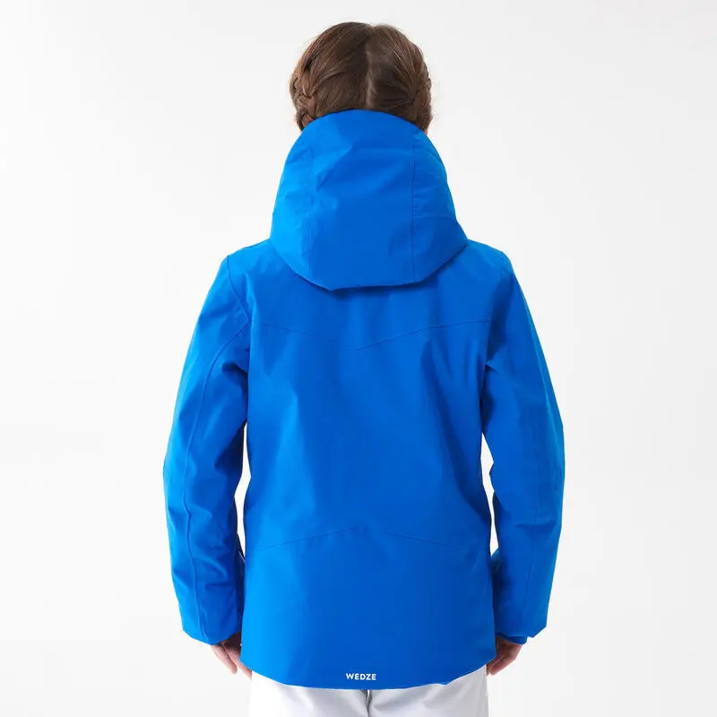 WEDZE CHAQUETA DE ESQUÍ NIÑOS CÁLIDA E IMPERMEABLE 900 AZUL - Imagen 3