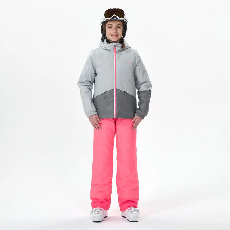 Chaqueta De Esquí Y Nieve Niños Wedze Ski-P 100 Gris - Imagen 4