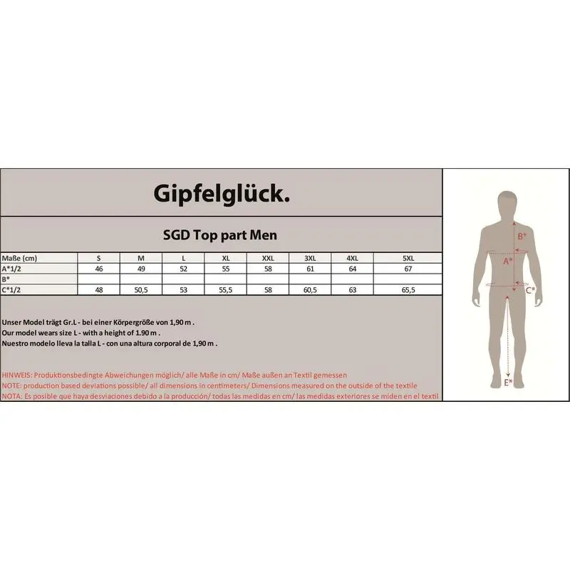 GIPFELGLÜCK Chaqueta De Senderismo/exterior/tremetismo Julius Para Hombre GIPFELGLÜCK - Imagen 3