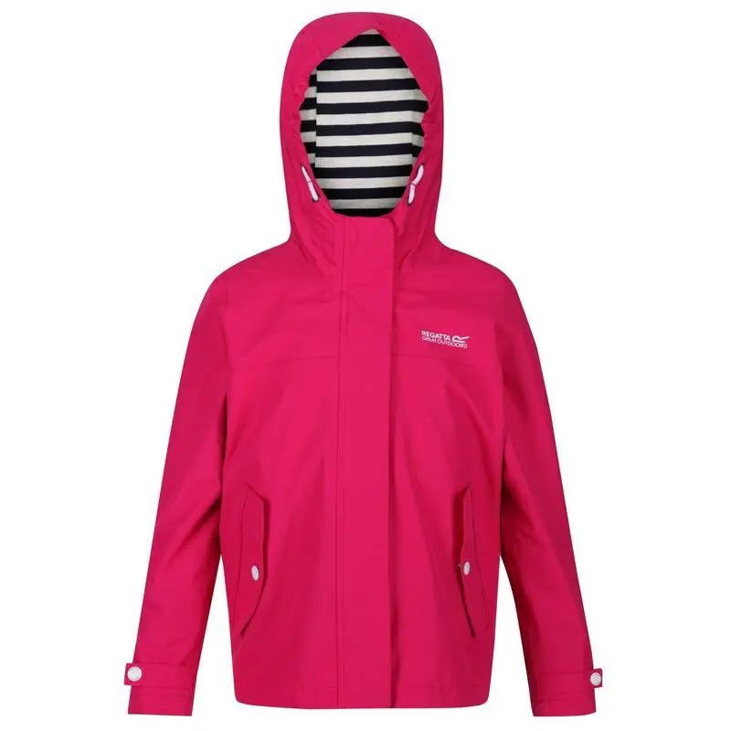 Regatta Chaqueta Impermeable Bibiana Para Niños Niñas Rosa Duquesa