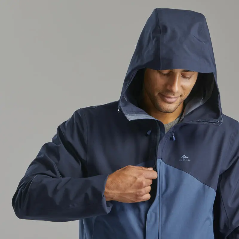 Chaqueta Impermeable Montaña Y Trekking Hombre Quechua MH150 - Imagen 3