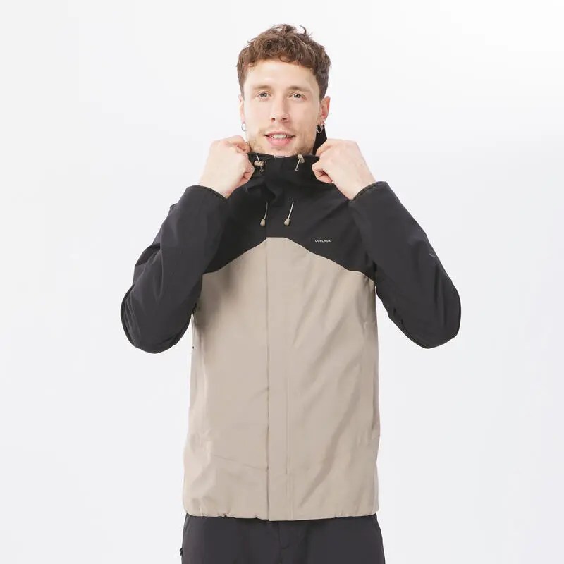 Chaqueta Impermeable Montaña Y Trekking Hombre Quechua MH150 - Imagen 6