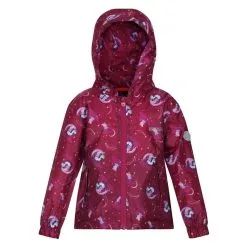 Regatta Chaqueta Impermeable Peppa Pig Para Niños/Niñas Frambuesa Radiante