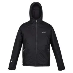 Regatta Chaqueta Impermeable Radnor Para Hombre Negro