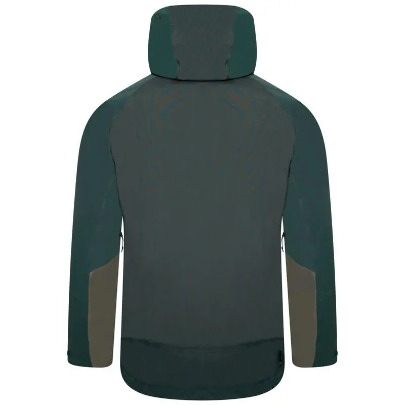 Dare 2b Chaqueta Impermeable Soaring II Para Hombre Verde Helecho, Verde Ágave - Imagen 2
