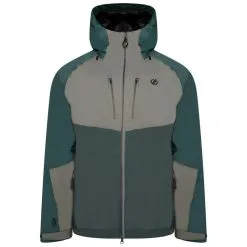 Dare 2b Chaqueta Impermeable Soaring II Para Hombre Verde Helecho, Verde Ágave
