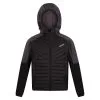 Regatta Chaqueta Kielder Hybrid VI Para Niños/Niñas Negro, Gris Oscuro
