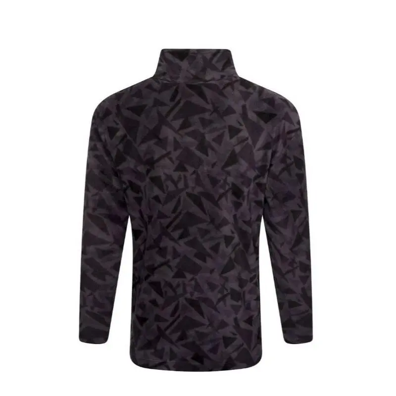 Dare 2b Forro Polar Cushy Geométrico Para Niños/Niñas Negro - Imagen 2