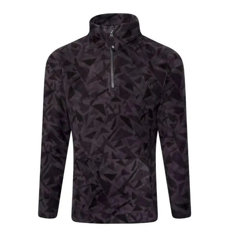 Dare 2b Forro Polar Cushy Geométrico Para Niños/Niñas Negro