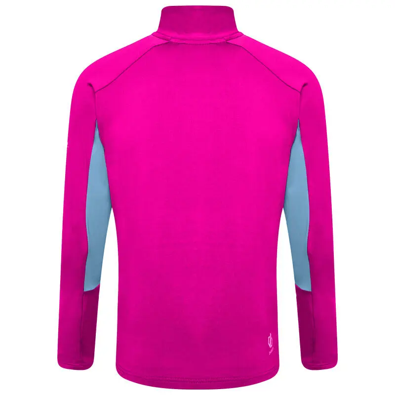 Dare 2b Forro Polar Exception De Reciclado Para Niños/Niñas Fucsia, Bluestone - Imagen 2