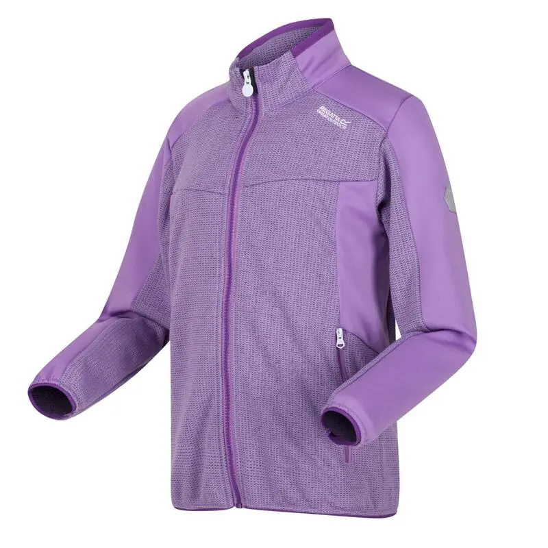 Regatta Forro Polar Highton Winter II Para Niños/Niñas Jacinto, Morado - Imagen 4