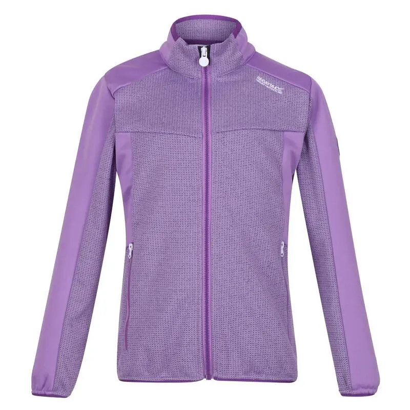 Regatta Forro Polar Highton Winter II Para Niños/Niñas Jacinto, Morado