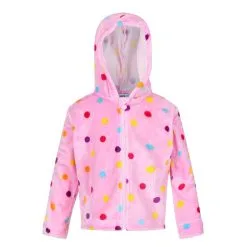 Regatta Forro Polar Jollie Pom Pom Para Niños/Niñas Lila Dulce