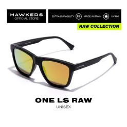 HAWKERS Gafas De Sol Para Hombre Y Mujer BLACK DAYLIGHT - ONE LS RAW