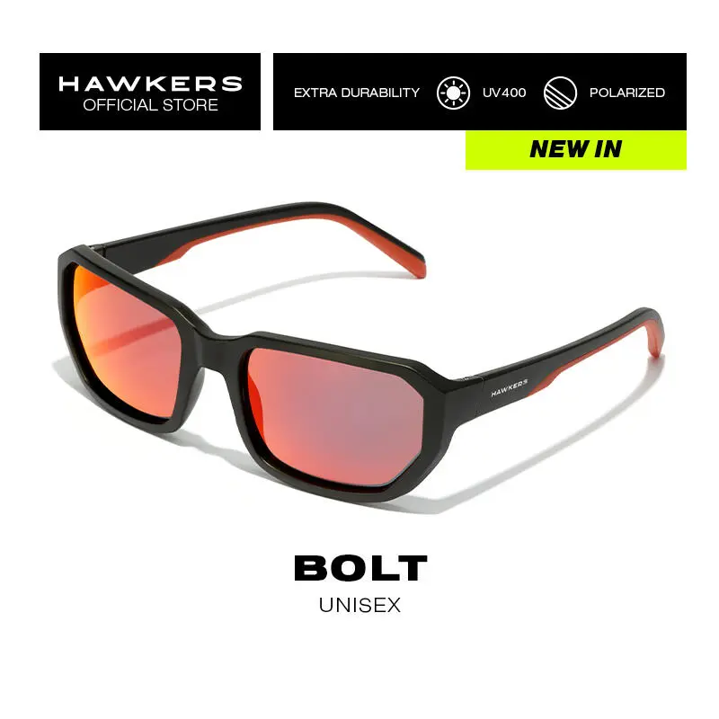 HAWKERS Gafas De Sol Para Hombre Y Mujer BLACK DARK POLARIZED - BOLT - Imagen 6