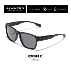HAWKERS Gafas De Sol Para Hombres Y Mujeres POLARIZED CORE Black