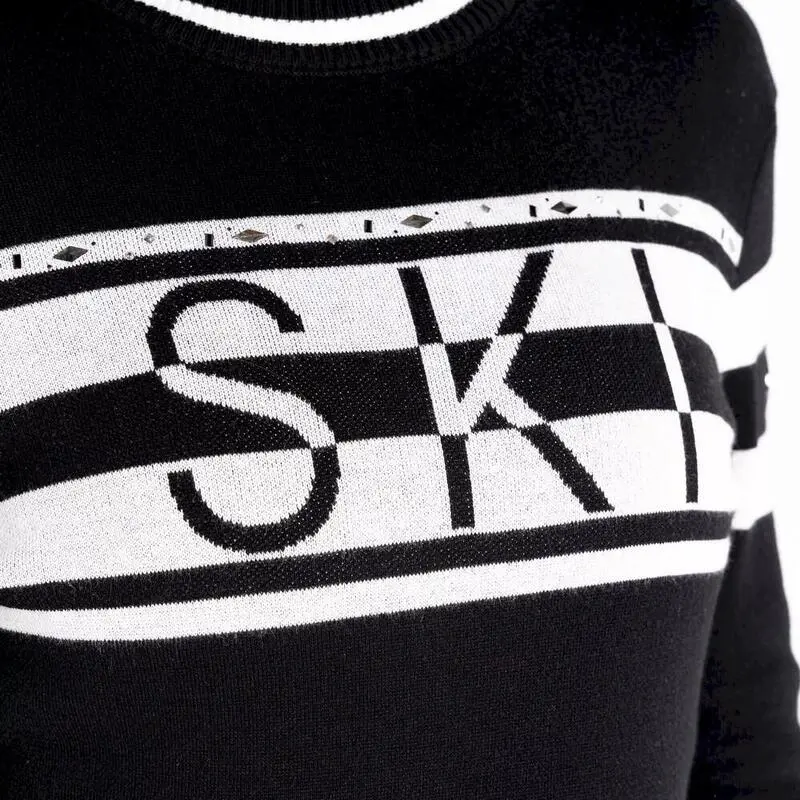 Dare 2b Jersey Crystal Clear Para Mujer Negro, Blanco - Imagen 3