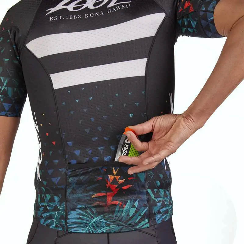 Maillot Triatlon Manga Corta Hombre ZOOT AERO LTD AERO SS Negro - Imagen 3