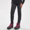 Mallas Térmicas De Montaña Y Trekking Niños 7-15 Años Quechua SH100 WARM Negro