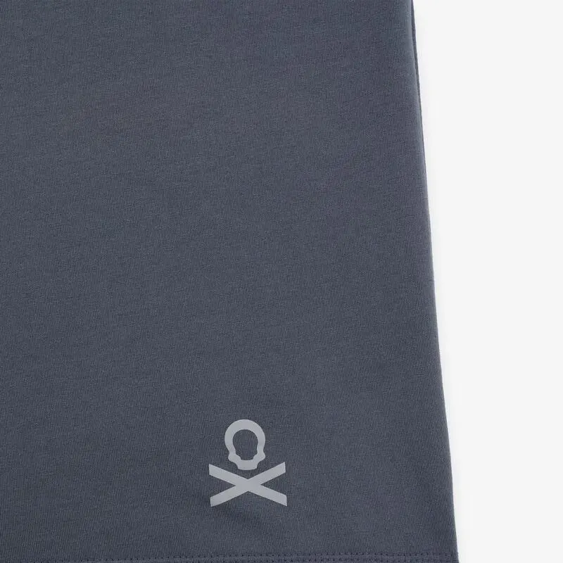 Pantalón Corto De Hombre Scalpers ADN COTTON SHORT Azul Marino De Algodón - Imagen 5