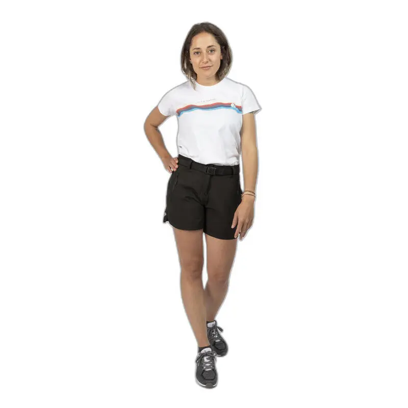 Pantalón Corto De Trekking/senderismo Elástico Y Ligero Mujer CONCUD Izas - Imagen 3