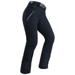 Pantalón De Montaña Y Nieve Perlante Con Polainas Mujer Quechua SH520 X-Warm