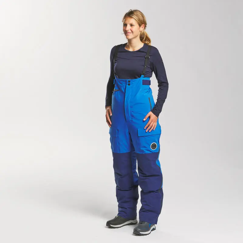 Pantalón De Montaña Y Trekking Impermeable Y Cálido Unisex Forclaz Artic 900 - Imagen 2