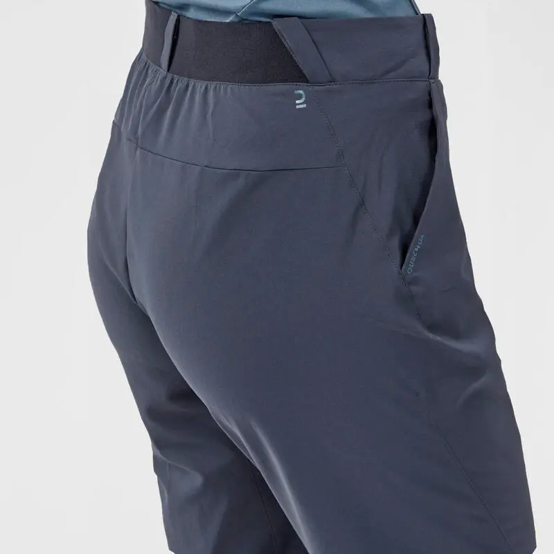 Quechua Pantalón De Montaña Y Trekking Mujer MH100 Azul - Imagen 4