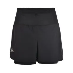 BODYCROSS Pantalones Cortos De Running LINH ULTRA Negro