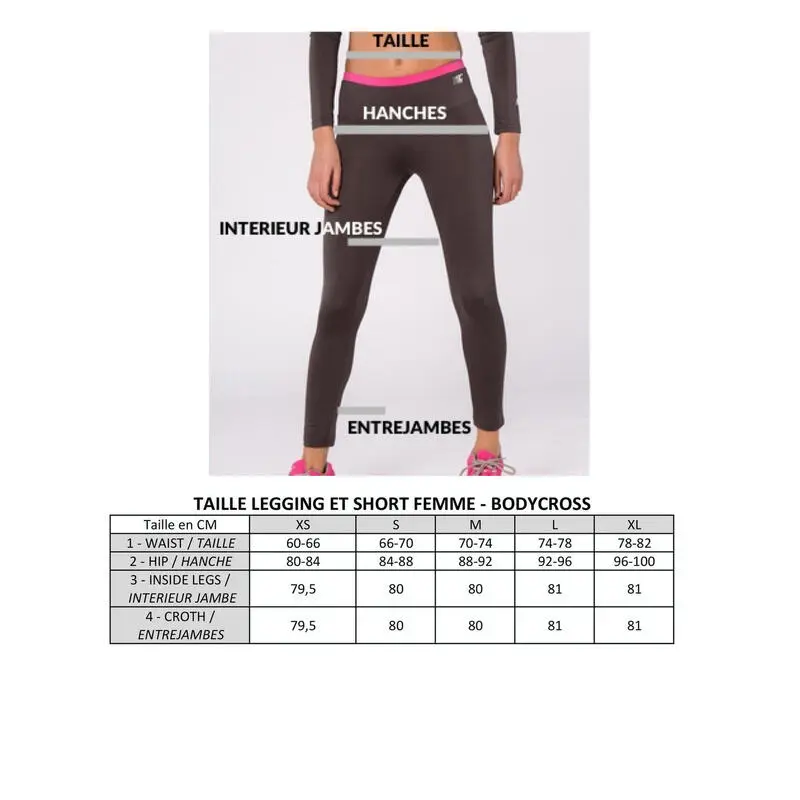 BODYCROSS Pantalones Cortos De Running LINH ULTRA Negro - Imagen 4