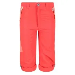 Regatta Pantalones Sorcer V Diseño Montaña Para Niños/Niñas Melocotón Neón, Coral Fusión