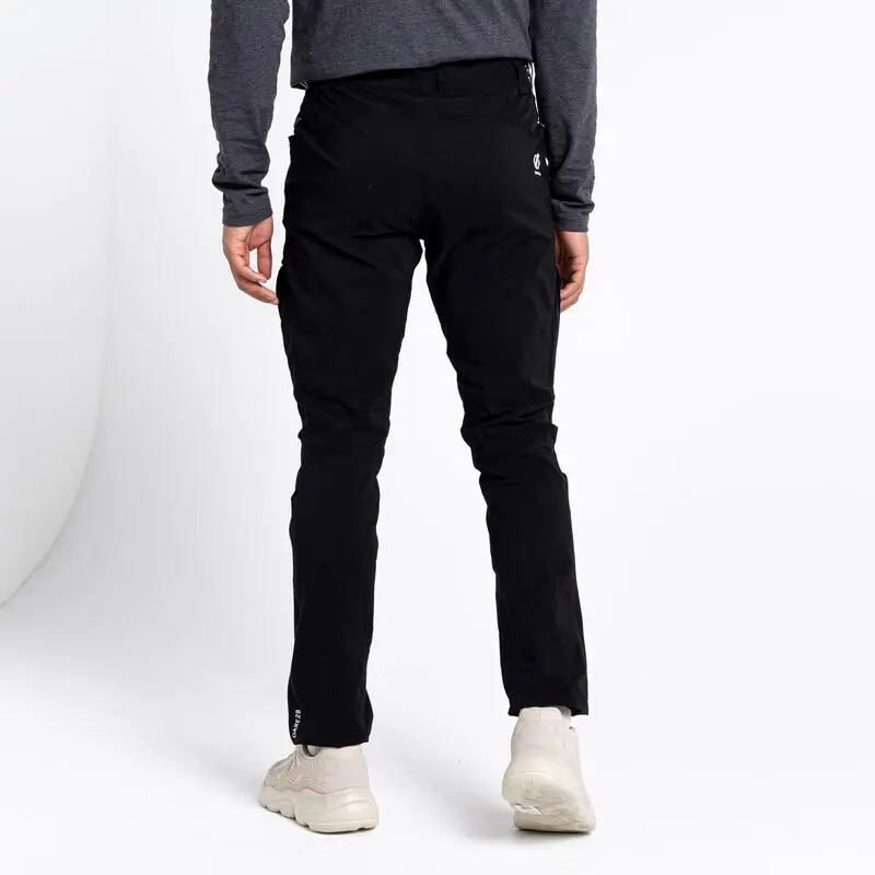 Dare 2b Pantalones Tuned In II Multibolsillos De Senderismo Para Hombre Negro - Imagen 3