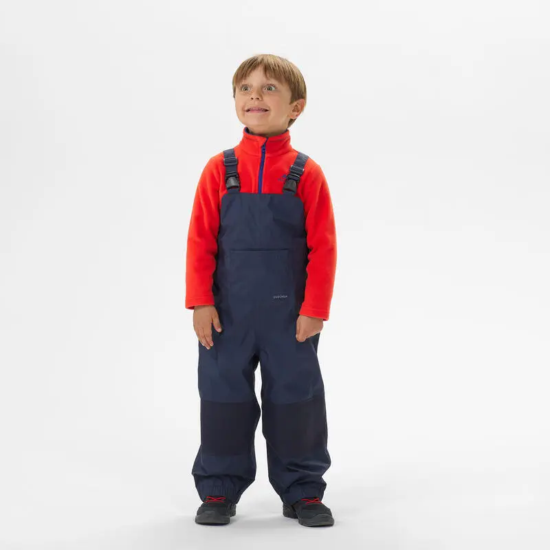 Quechua Peto Impermeable De Senderismo - Azul Marino- Niños -6- 2 Años - Imagen 3