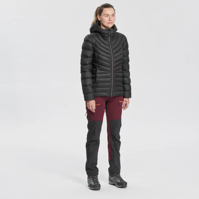 Plumífero De Montaña Y Trekking Con Capucha Mujer Forclaz MT500 - Imagen 3