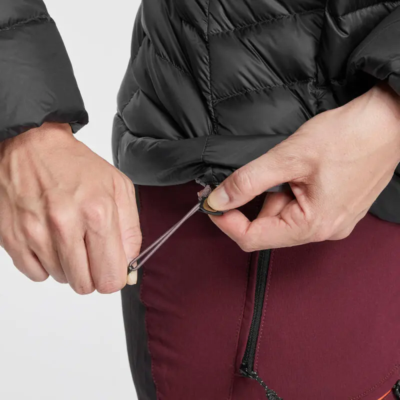 Plumífero De Montaña Y Trekking Con Capucha Mujer Forclaz MT500 - Imagen 4