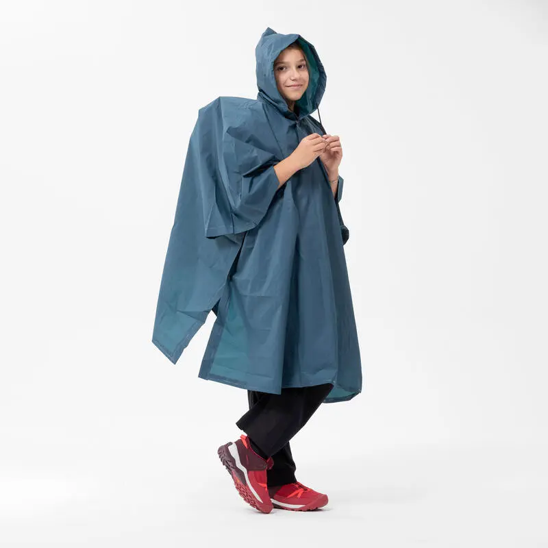 Poncho Impermeable De Montaña Y Trekking Máx. 10 Litros Adulto Forclaz 50 - Imagen 2