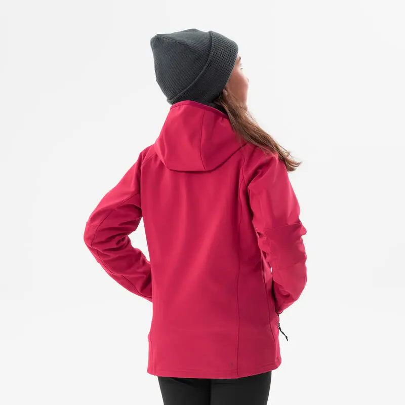 Softshell De Montaña Y Trekking Niños 7-15 Años Quechua MH550 Rosa - Imagen 2