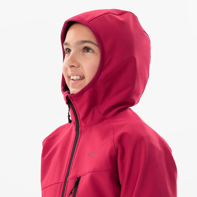 Softshell De Montaña Y Trekking Niños 7-15 Años Quechua MH550 Rosa - Imagen 4