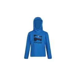 Regatta Sudadera Highton Impresa Para Niños/Niñas Azul Sky Diver