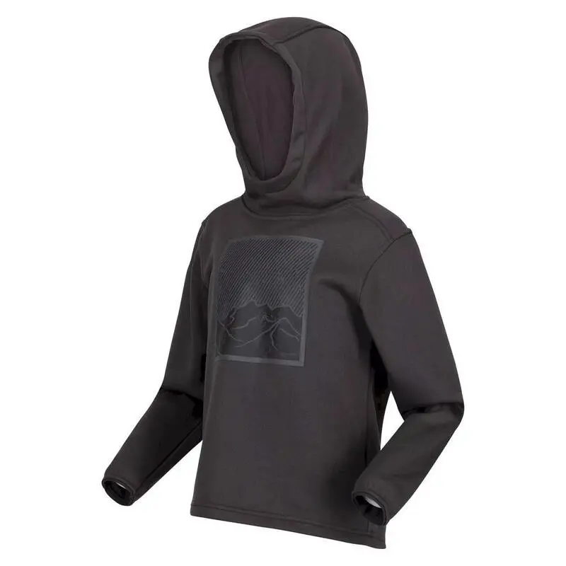 Regatta Sudadera Highton Montaña De Elasticidad Extol Para Niños/Niñas Gris Oscuro - Imagen 3