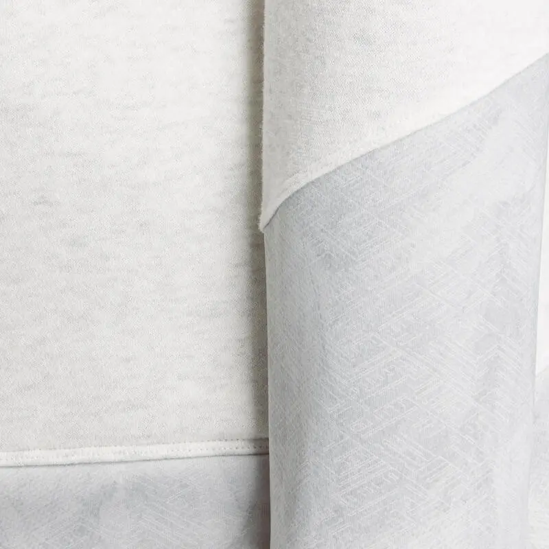 Sudadera Polar De Montaña Y Trekking Mujer Quechua NH100 Blanco - Imagen 5