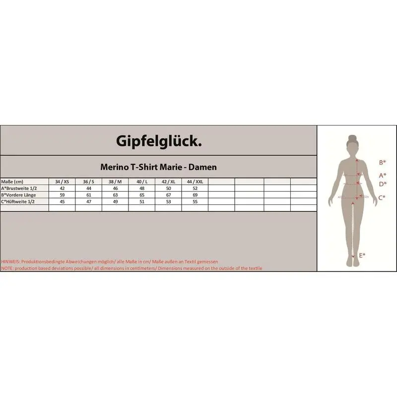 GIPFELGLÜCK Tank Top Marie Senderismo/exterior/tremetismo Para Mujeres, Con Lana Merina - Imagen 4